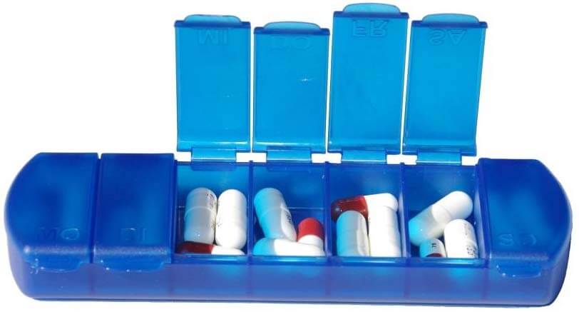Tablettenbox Woche